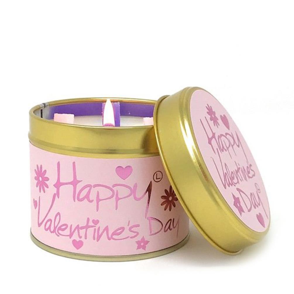Lily-Flame Happy Valentine's Day Tin Candle £9.89